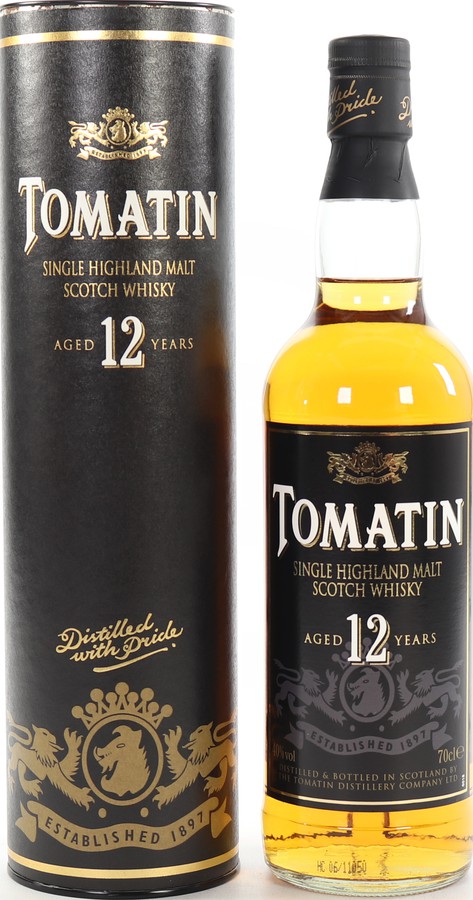 Tomatin 12yo 40% 700ml