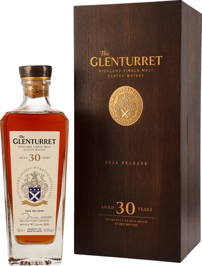 Glenturret 30yo 2024 Release 40.6% 700ml