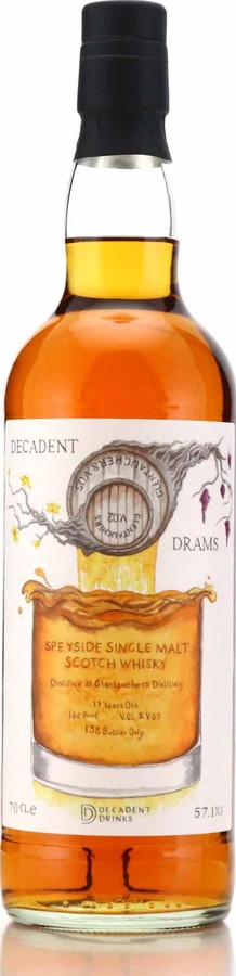 Glentauchers 19yo DeDr Decadent Drams 57.1% 700ml