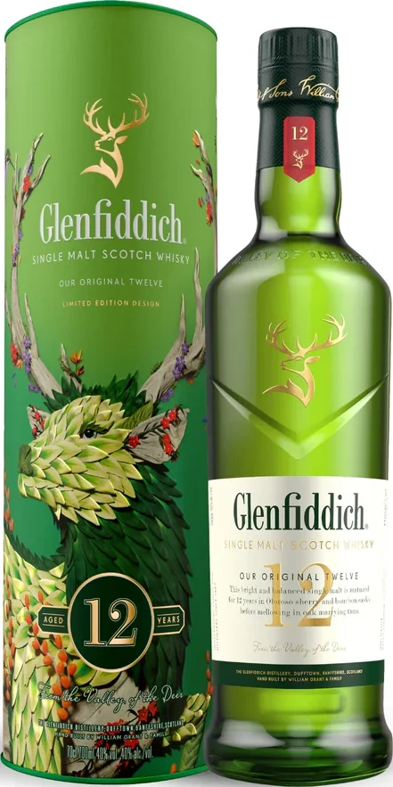 Glenfiddich 12yo Festive Limited Editiion 40% 700ml