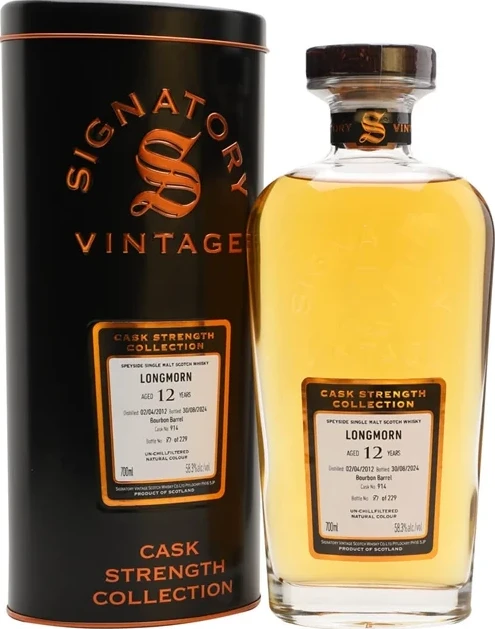 Longmorn 2012 SV Cask Strength Collection 58.3% 700ml