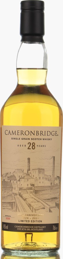 Cameronbridge 28yo Cameronbridge 200th Anniversary 45% 700ml