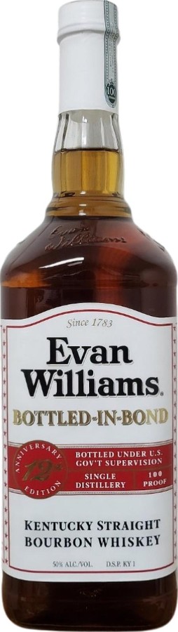 Evan Williams 12th anniversary edition Bottled-in-Bond E-mart Trader's Wholesale Club 50% 1000ml