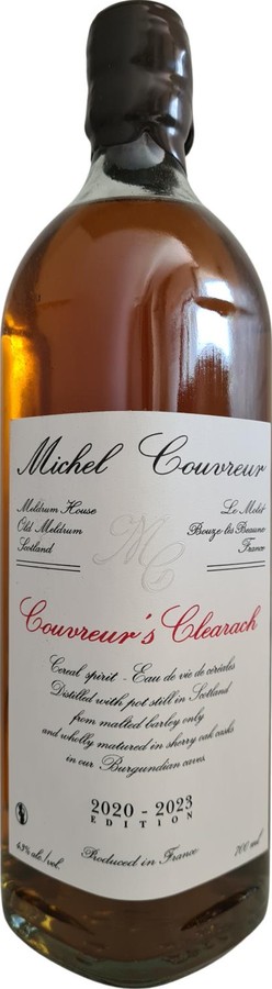 Couvreur's Clearach 2020 MCo 43% 700ml