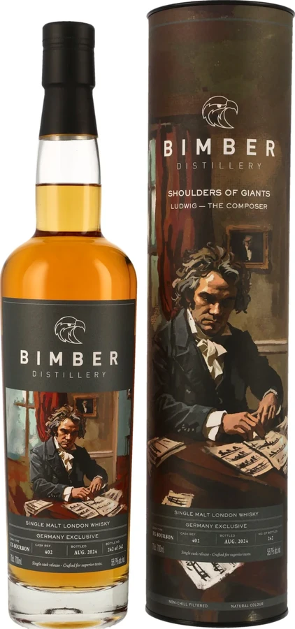 Bimber Shoulders of Giants Ludwig The Composer Shoulders of Giants 58.7% 700ml