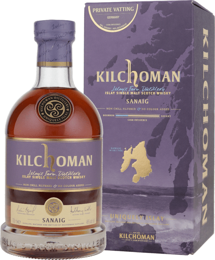 Kilchoman Sanaig Private Vatting Germany 46% 700ml