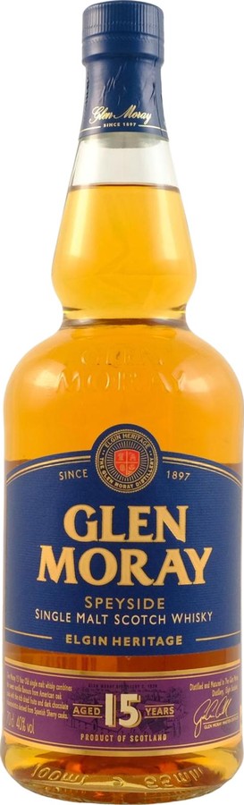 Glen Moray 15yo Elgin Heritage 40% 700ml