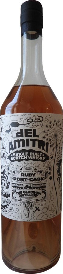 Glasgow Distillery Del Amitri Cskd 54.2% 700ml