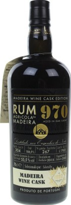 Engenhos Do Norte 2015 970 Agricole da Madeira Wine Cask Edition 8yo 55.5% 700ml