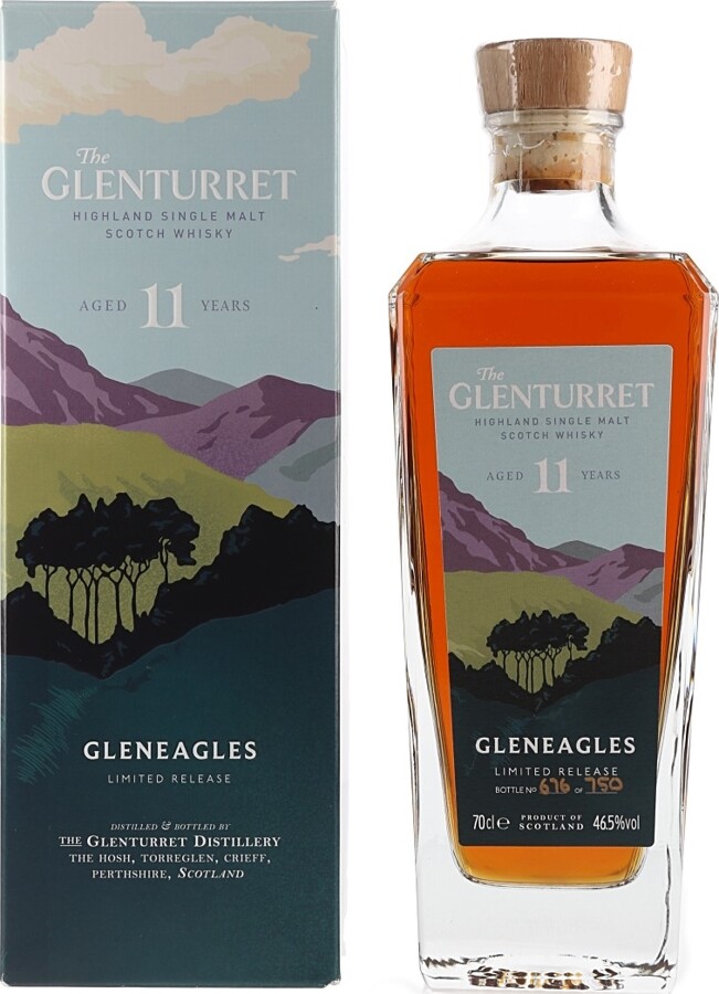 Glenturret 11yo Gleneagles First Edition 46.5% 700ml