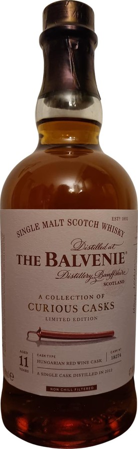 Balvenie 2012 A Collection of Curious Casks Travel Retail 47.4% 700ml