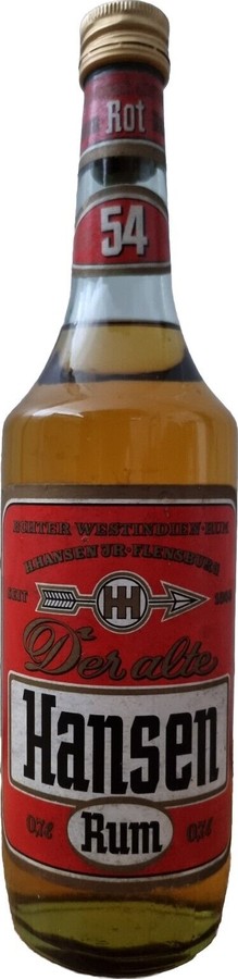 Hansen Der Alte 54% 700ml