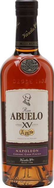 Abuelo XV Napoleon Cognac Cask Finish 15yo 40% 200ml