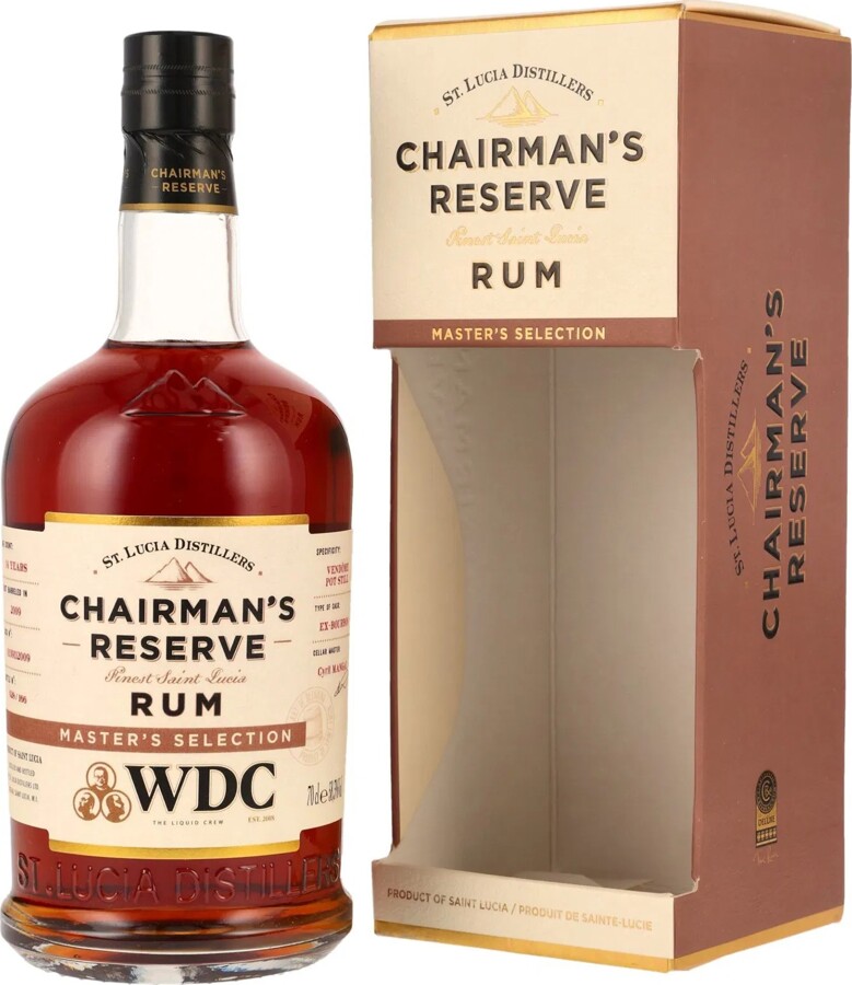 Chairman's Reserve 2009 Saint Lucia Distillers Wu Dram Clan 14yo 58.3% 700ml