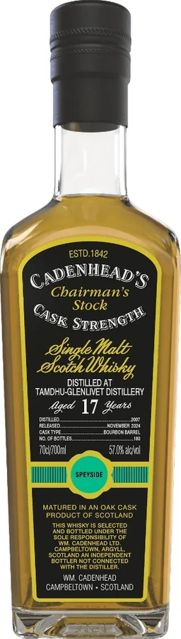 Tamdhu 2007 CA Chairman's Stock 57% 700ml