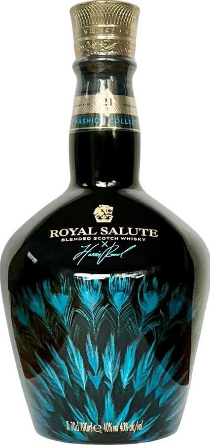 Royal Salute 21yo Harris Reed Edition : Blue Flagon 40% 700ml