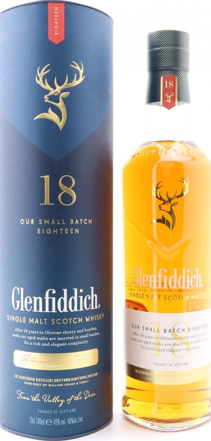 Glenfiddich 18yo Our Small Batch Eighteen 40% 700ml