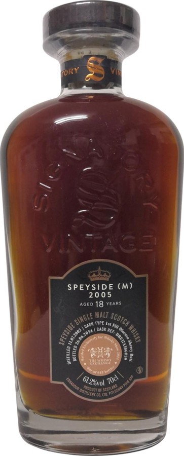 Speyside M 2005 SV Cask Strength Whisky Show 2024 61.2% 700ml