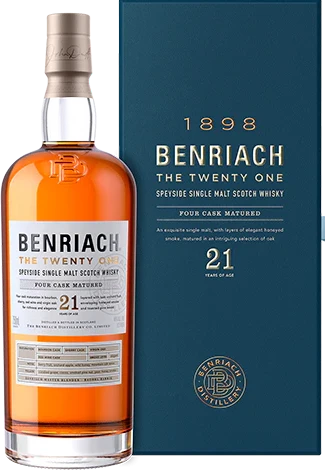 BenRiach 21yo Four Cask Matured 46% 700ml