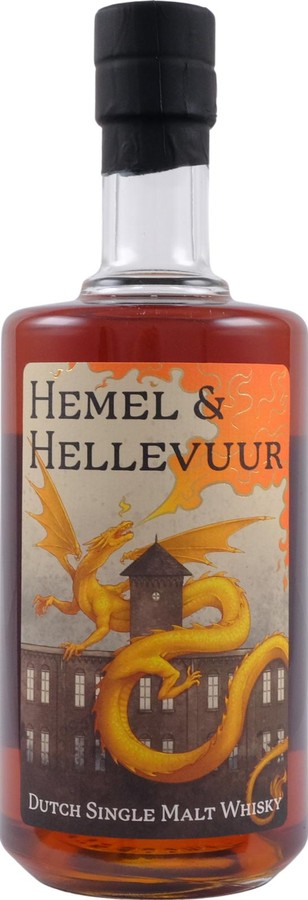 Hemel & Hellevuur Dutch Single Malt Whisky 48% 500ml