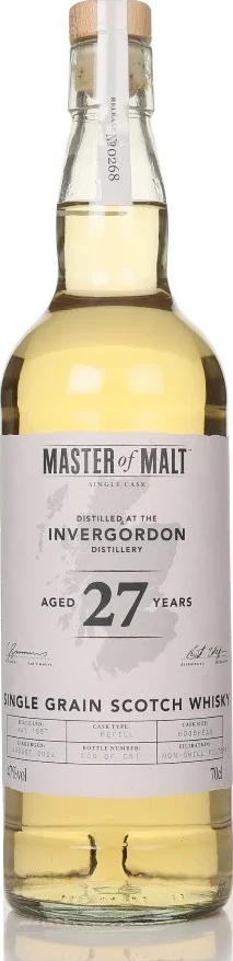 Invergordon 1997 MoM Single Cask 47% 700ml