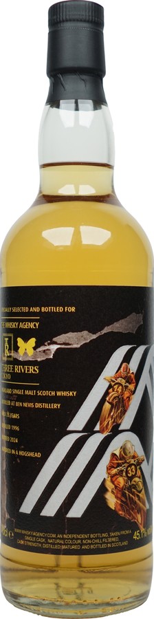 Ben Nevis 1996 TWA Joint bottling with Three Rivers Tokyo Three Rivers Tokyo 45.1% 700ml