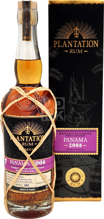 Plantation 2008 Panama Single Cask Selected by Right Spirits 46.5% 700ml