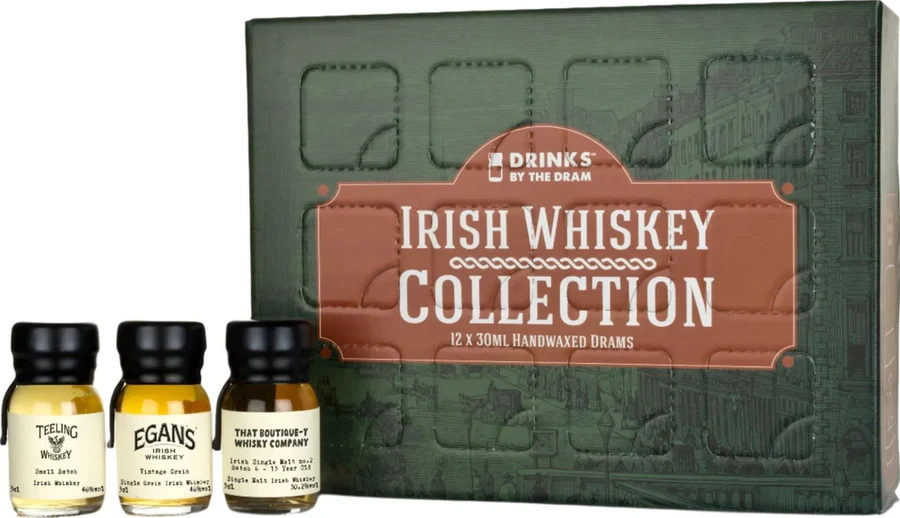 Drinks by the Dram 12 Day Irish Whisky Advent Calendar Edition 2024