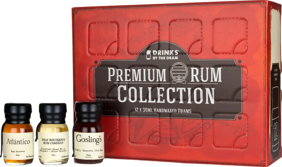 Drinks by the Dram 12 Day Premium Rum Advent Calendar Edition 2024