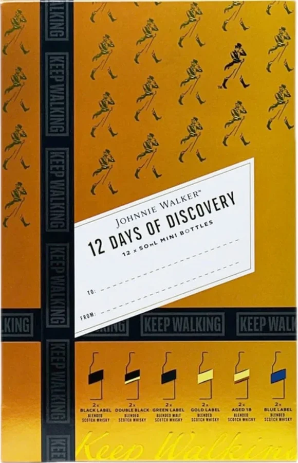 Johnnie Walker 12 Days Of Discovery Whisky Advent Calendar Edition 2024