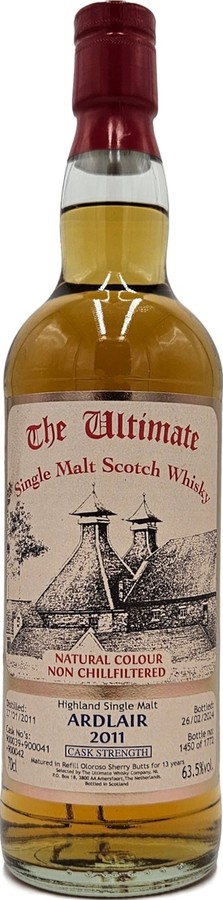 Ardlair 2011 vW The Ultimate Cask Strength 63.5% 700ml