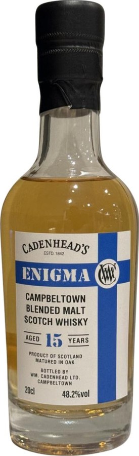 Campbeltown Blended Malt 15yo CA Enigma 48.2% 200ml