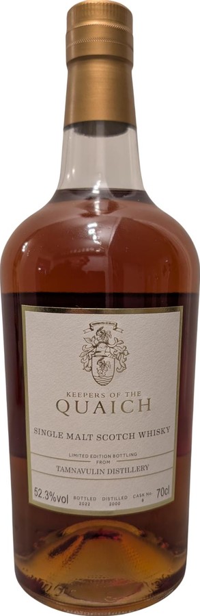 Tamnavulin 2000 The Keepers of the Quaich Keepers of the Quaich Autumn Banquet 2022 52.3% 700ml