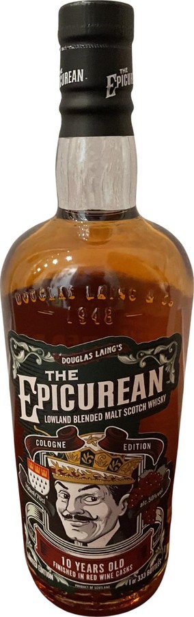 The Epicurean Cologne Edition DL Remarkable Regional Malts Scotia Spirit Koln 50% 700ml