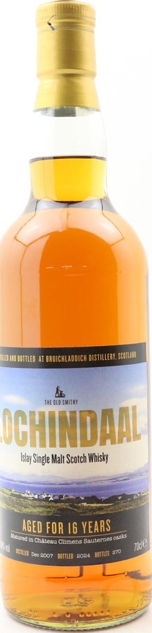 Lochindaal 2007 WWC The Old Smithy 55.8% 700ml