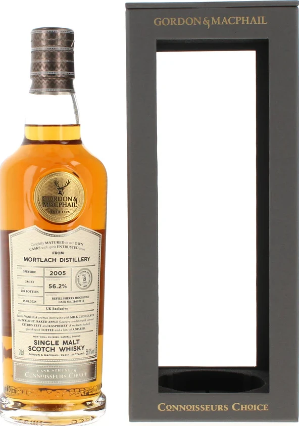 Mortlach 2005 GM Connoisseurs Choice Cask Strength U.K. Exclusive 56.2% 700ml