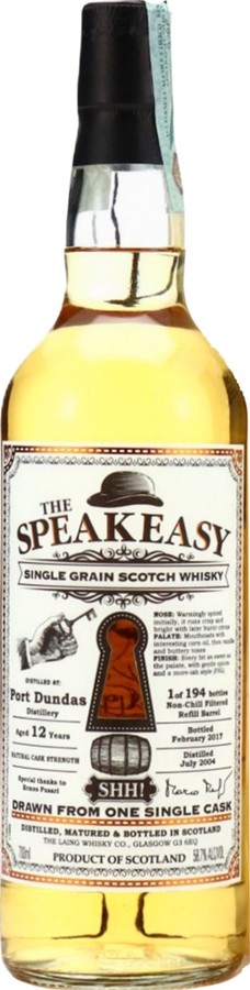 Port Dundas 2004 DL The Speakeasy 58.7% 700ml