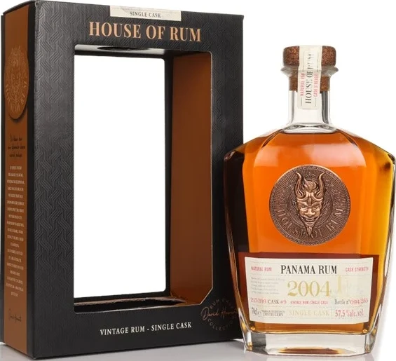 House of Rum 2004 Varela Hermanos Panama Single Cask Vintage 19yo 57.5% 700ml