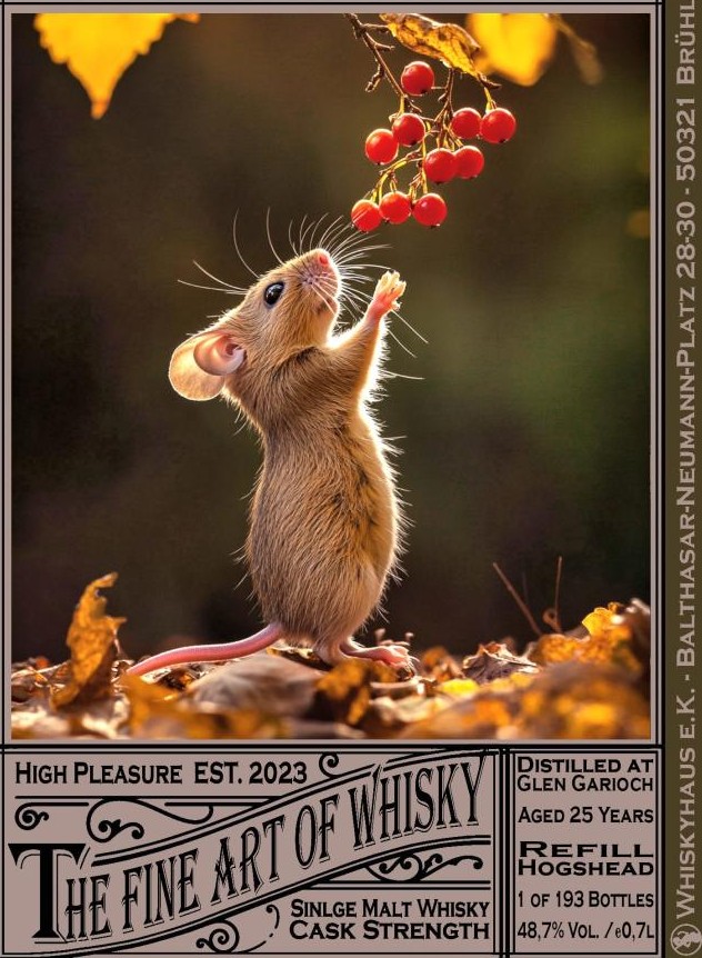 Glen Garioch 25yo BW The Fine Art of Whisky 48.7% 700ml