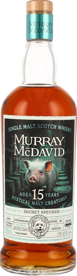 Secret Speyside Distillery 2009 MM Mystical Malt Creatures Kirsch Import 57.8% 700ml