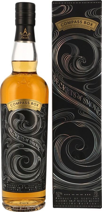 Blended Malt Scotch Whisky Secrets of Smoke CB 52% 700ml