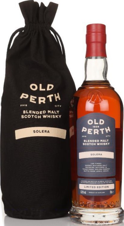 Old Perth Blended Malt Scotch Whisky MSWD Solera 57.6% 700ml