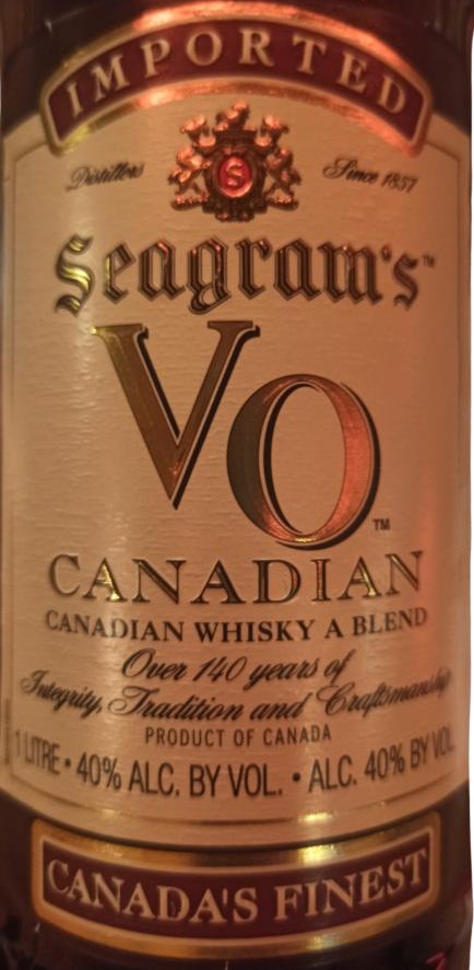 Seagram's Vo Canadian 40% 1000ml