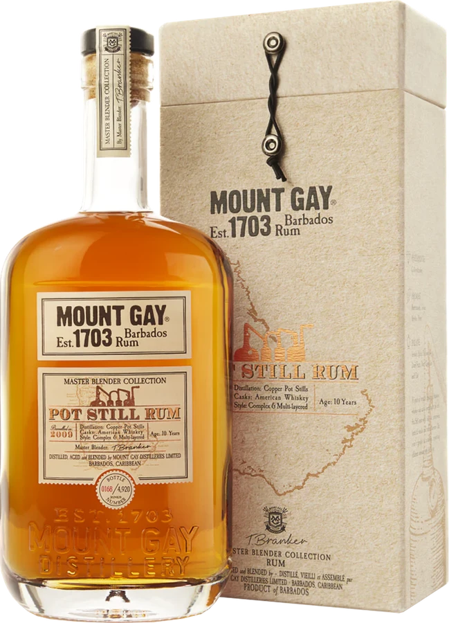 Mount Gay 2009 Pot Still Master Blender Collection 10yo 48% 750ml