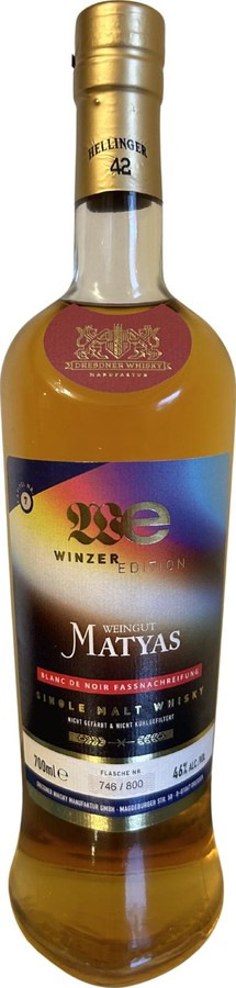 Hellinger Winzer-Edition Nr. 7 Sachsische Winzeredition 46% 700ml