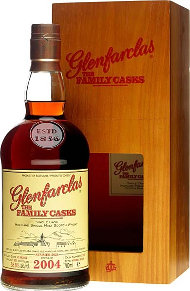 Glenfarclas 2004 The Family Casks Release S24 58.8% 700ml