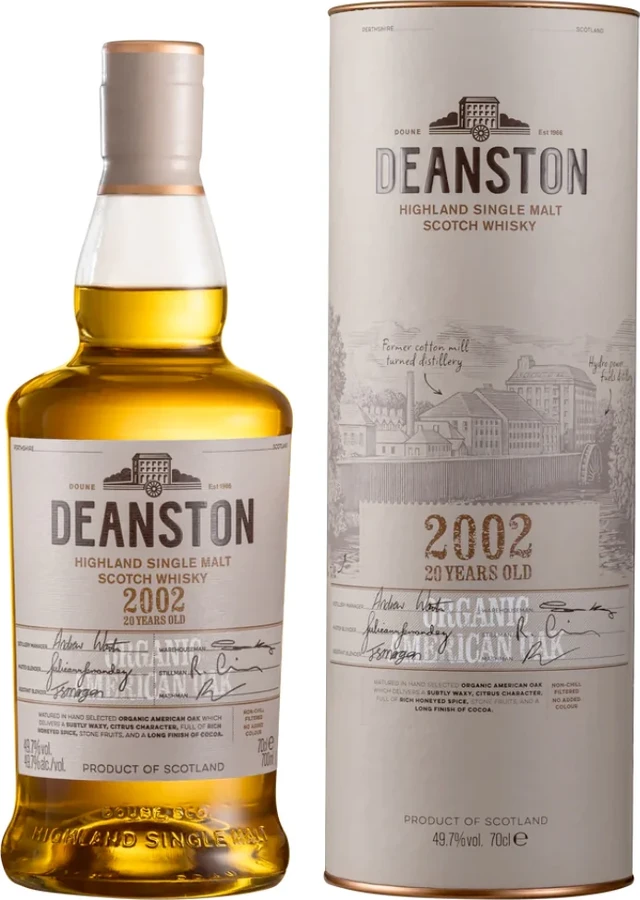 Deanston 2002 Organic Distillery Exclusive 49.7% 700ml