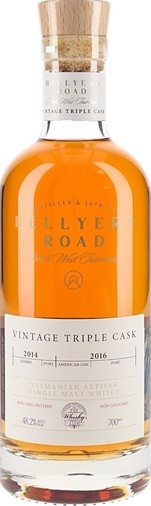 Hellyers Road Vintage Triple Cask The Whisky Club 48.2% 700ml