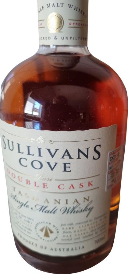 Sullivans Cove 2013 Rare Double Cask 48.5% 700ml