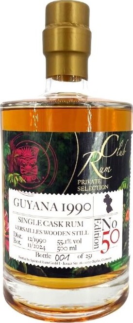 RumClub 1990 Guyana Edition #50 55.1% 500ml